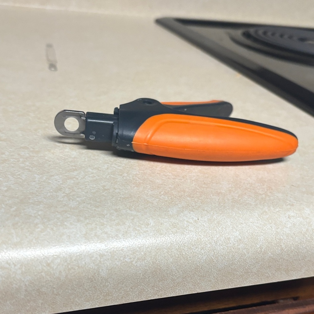 Orange and Black Pet Nail Clippers